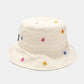 Mixed Y2K Flower Embroidery Bucket Hat