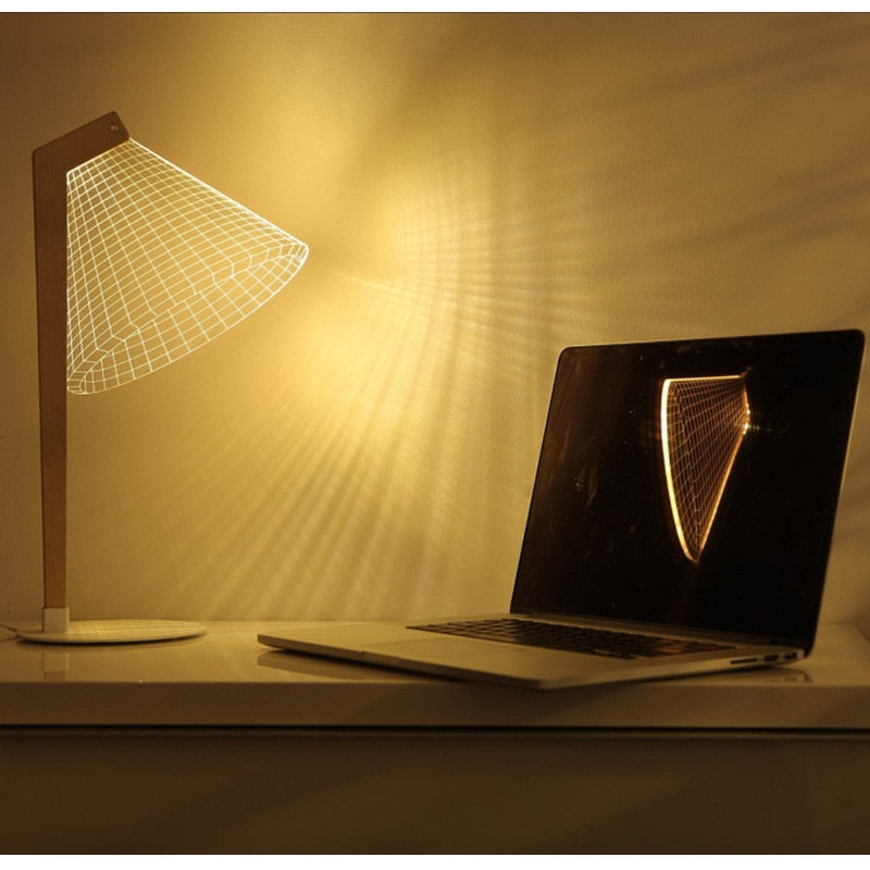 Modern Study Table Stand Light