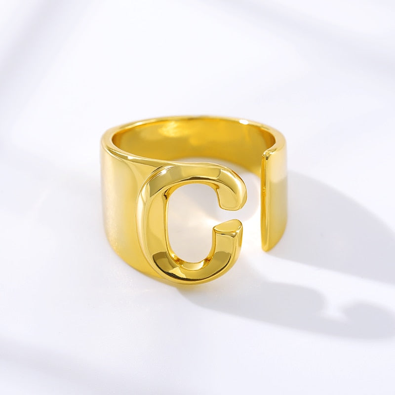 A-Z Initial Letter Rings
