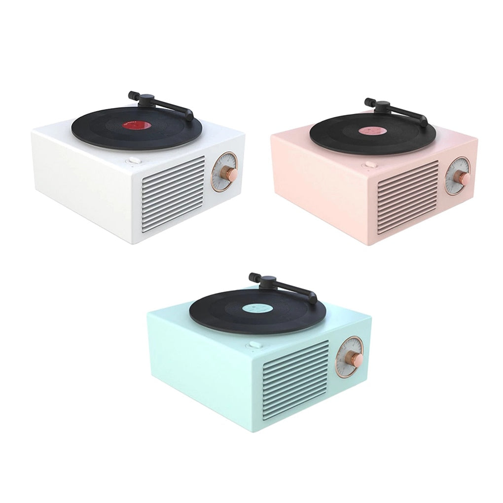 Vinyl Record Player Bluetooth Speaker