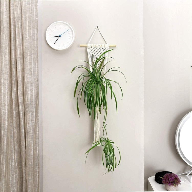 Extra Fringy Macrame Plant Hanger