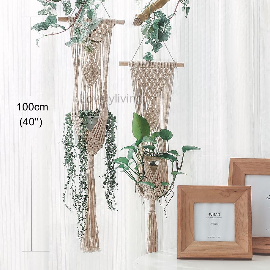 Extra Fringy Macrame Plant Hanger