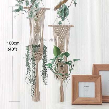 Extra Fringy Macrame Plant Hanger