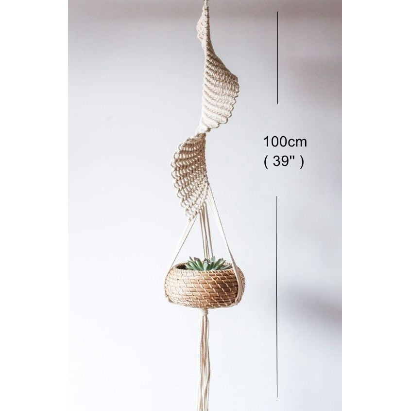 Extra Fringy Macrame Plant Hanger