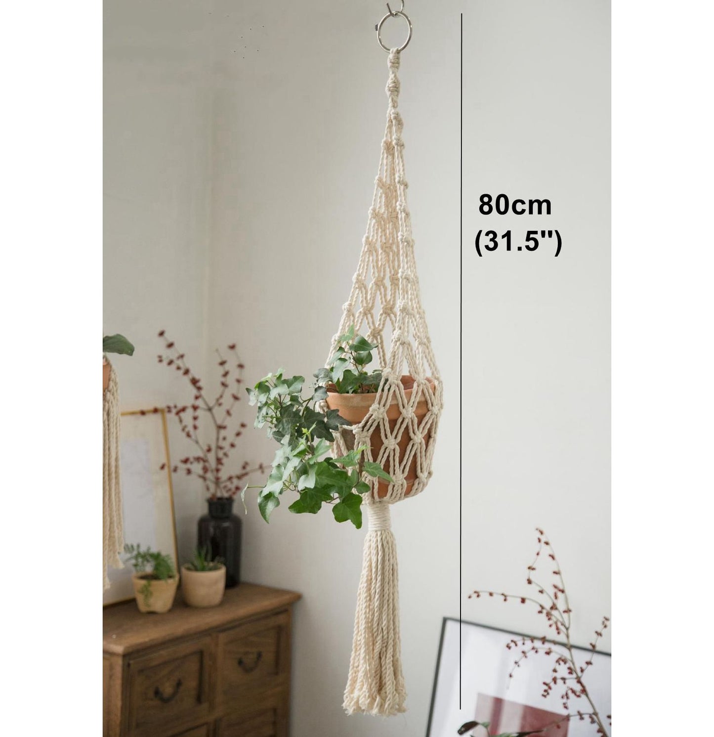 Extra Fringy Macrame Plant Hanger