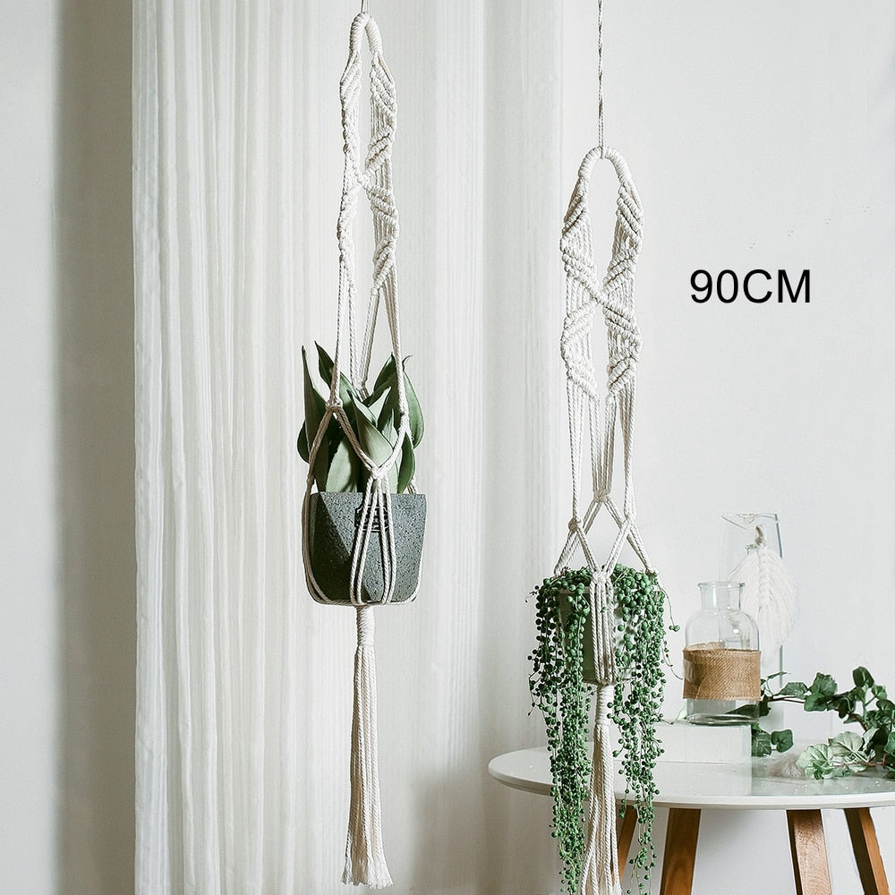 Extra Fringy Macrame Plant Hanger