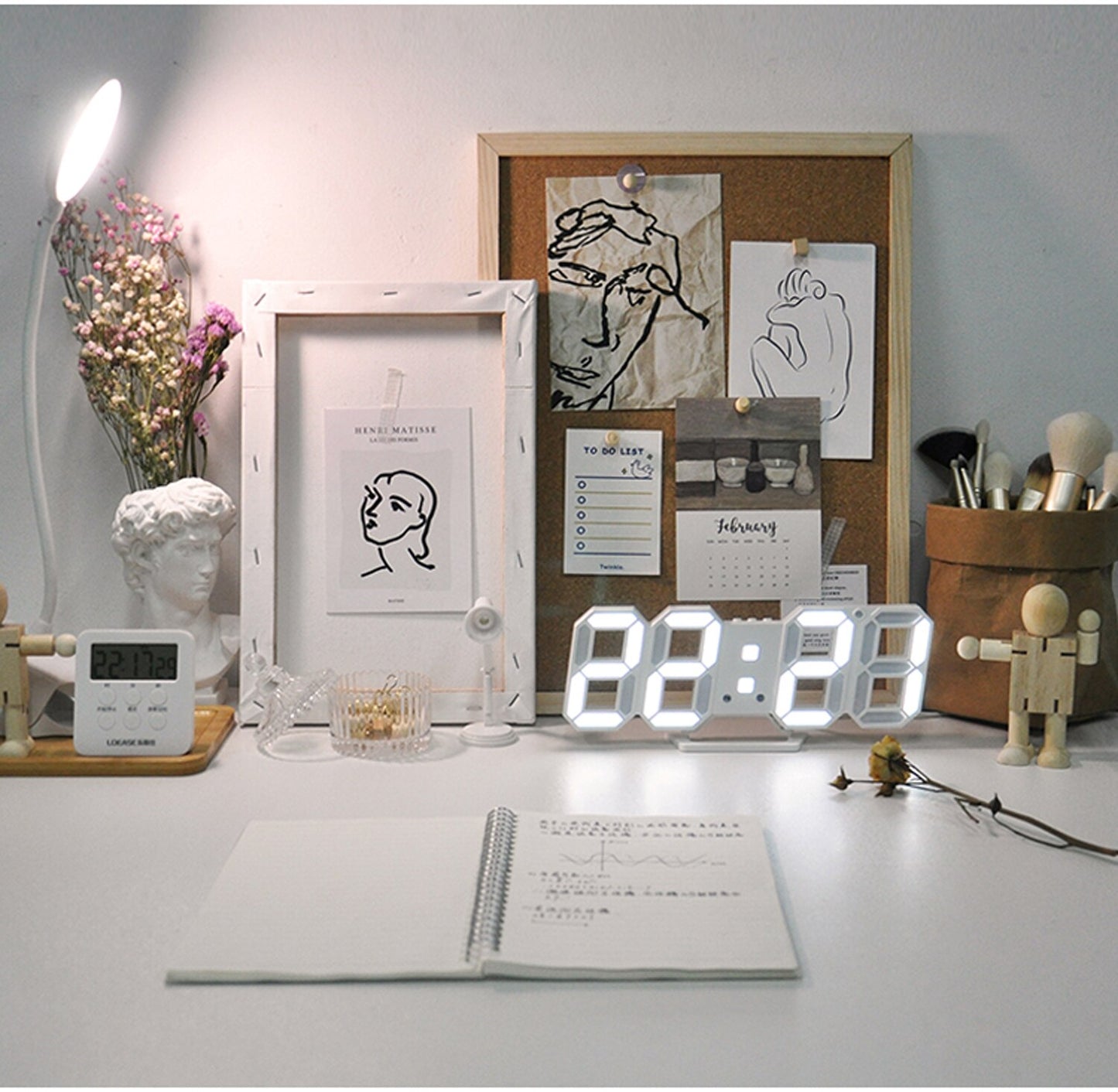 LED Table Top Digital Alarm Clock