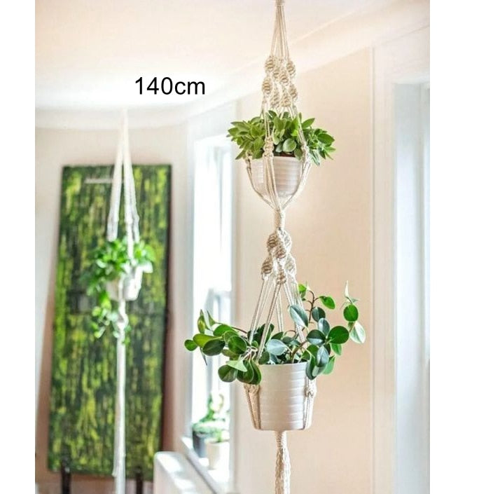 Extra Fringy Macrame Plant Hanger