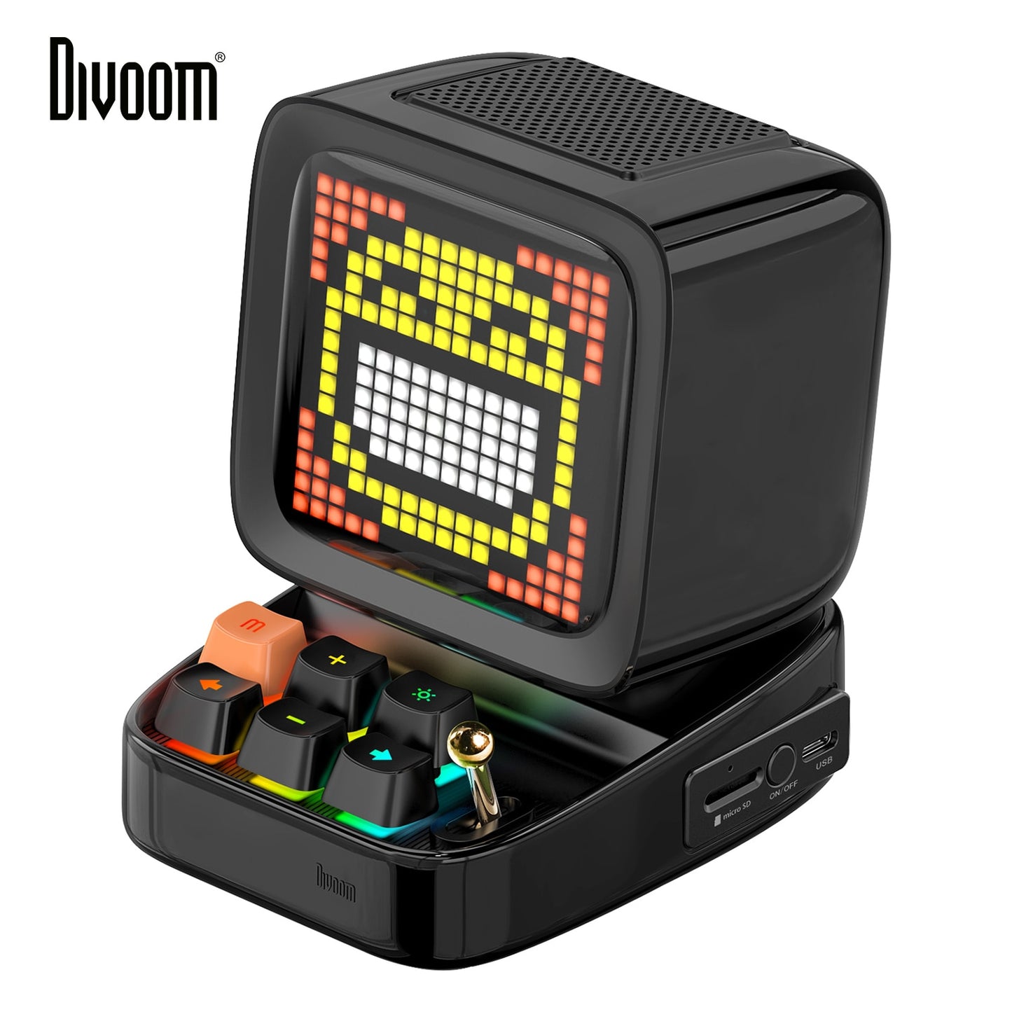 Divoom Ditoo Retro Pixel Art Bluetooth Speaker