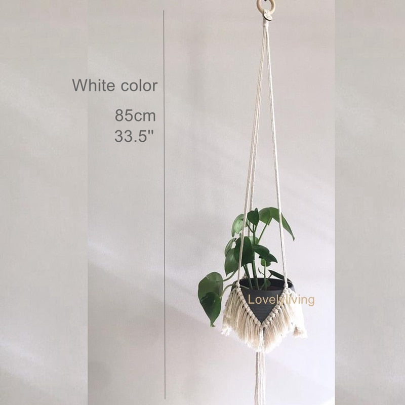 Extra Fringy Macrame Plant Hanger