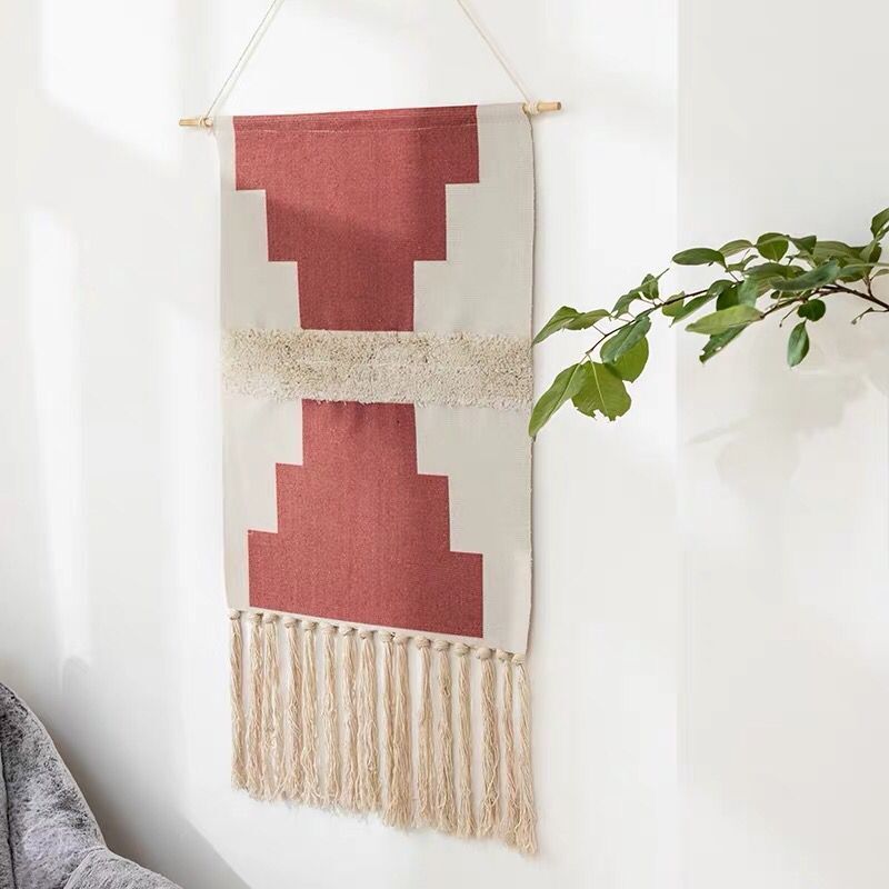 Tufted Tapestry Hand Knotted Wall Hanging