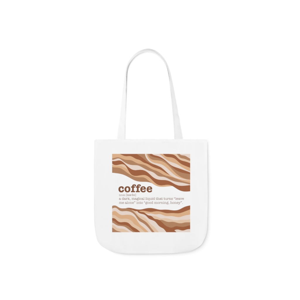 Coffee Definition Design Tote