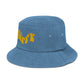 Trippy Denim Bucket Hat