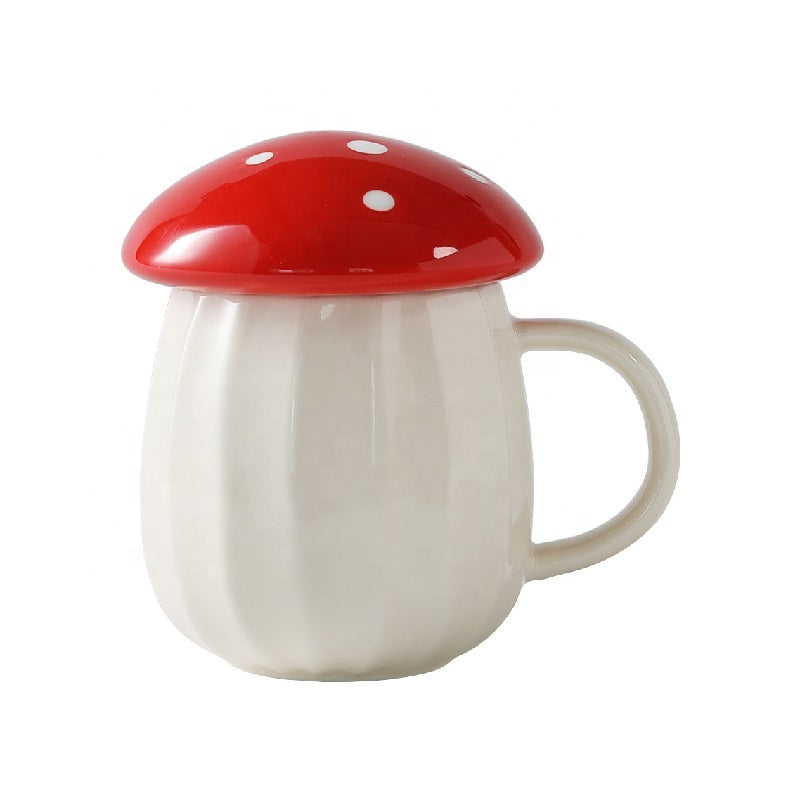 Mushroom Mug With Lid