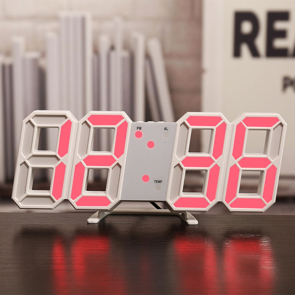 Large LED Digital Wall Clock