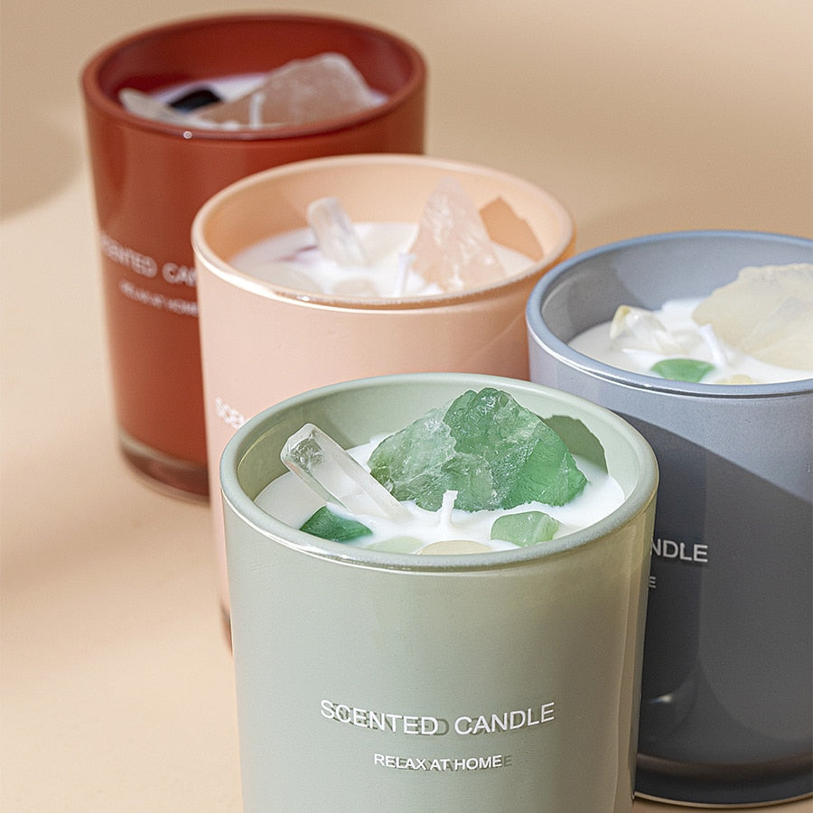 Crystal Scented Candles