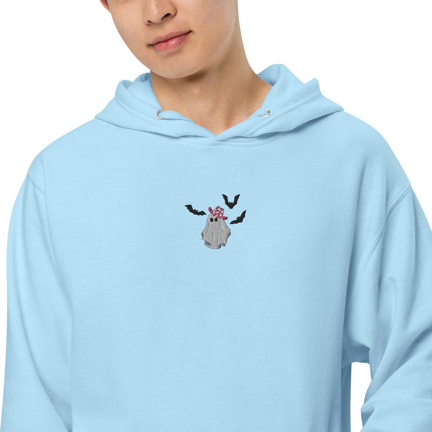 Pink Yee-Haw Ghost Hoodie