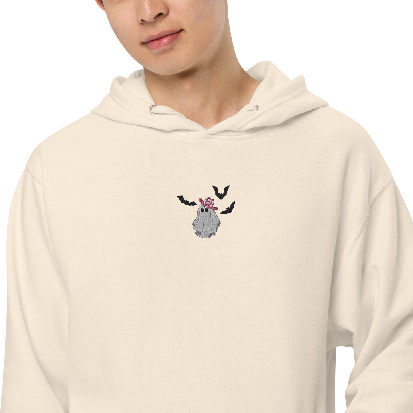 Pink Yee-Haw Ghost Hoodie