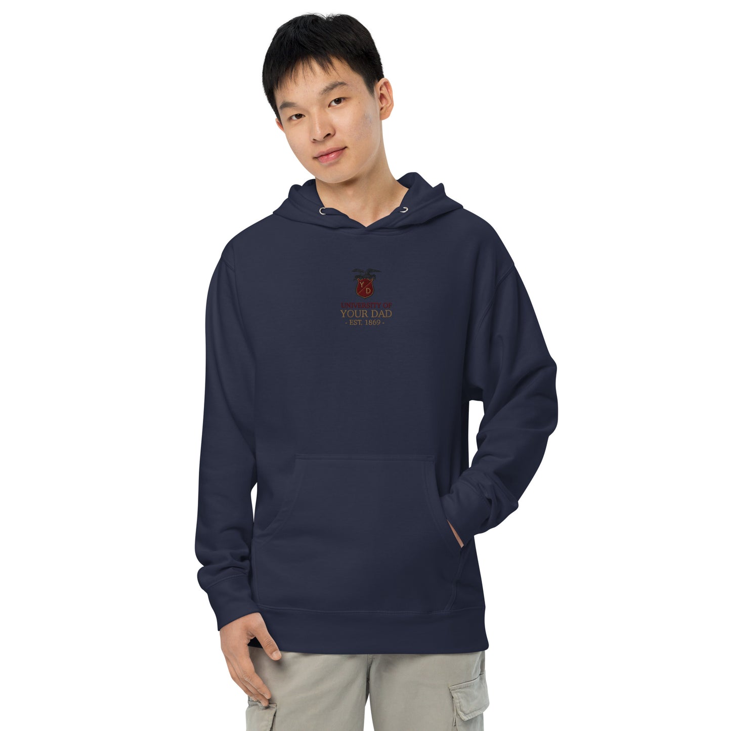 YDU Embroidered Hooded Sweatshirt