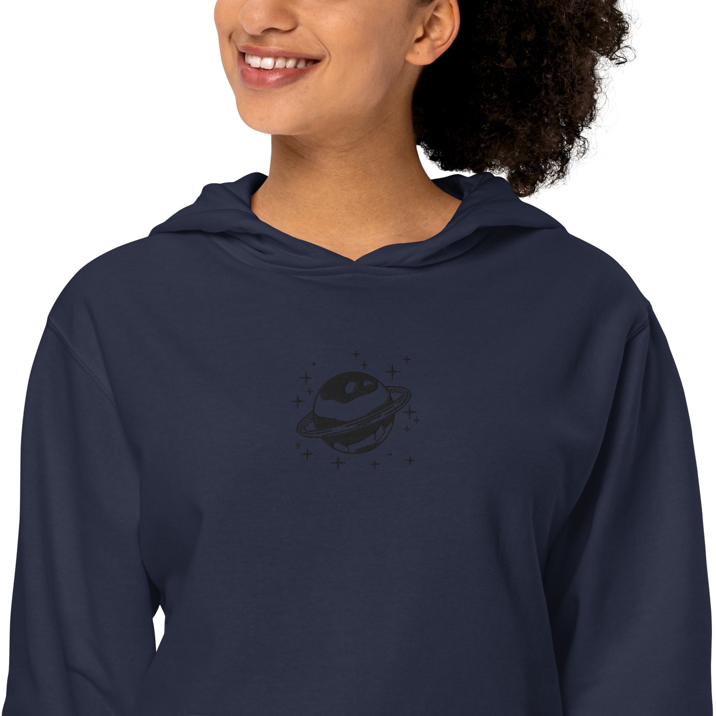 Beyond The Stars Embroidered Hooded Sweatshirt