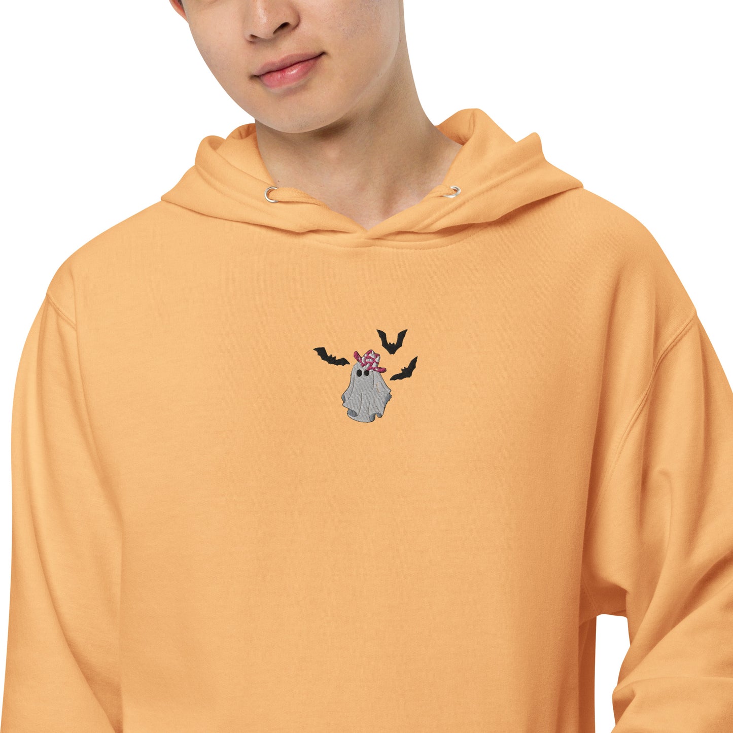 Pink Yee-Haw Ghost Hoodie