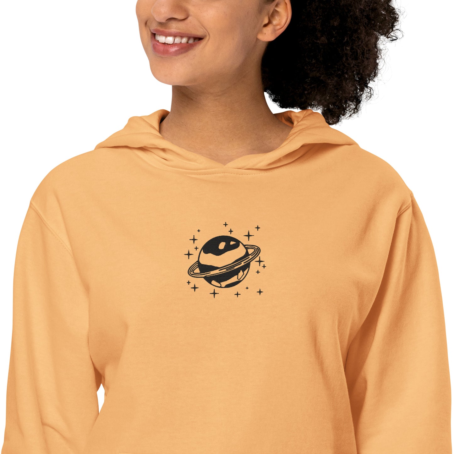 Beyond The Stars Embroidered Hooded Sweatshirt