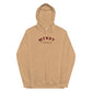Merry Christmas Embroidered Hooded Sweatshirt