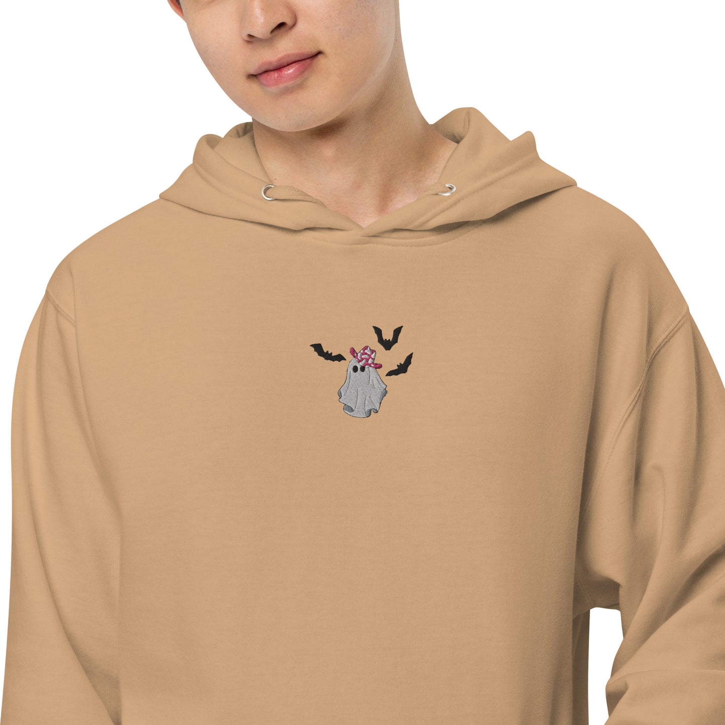 Pink Yee-Haw Ghost Hoodie