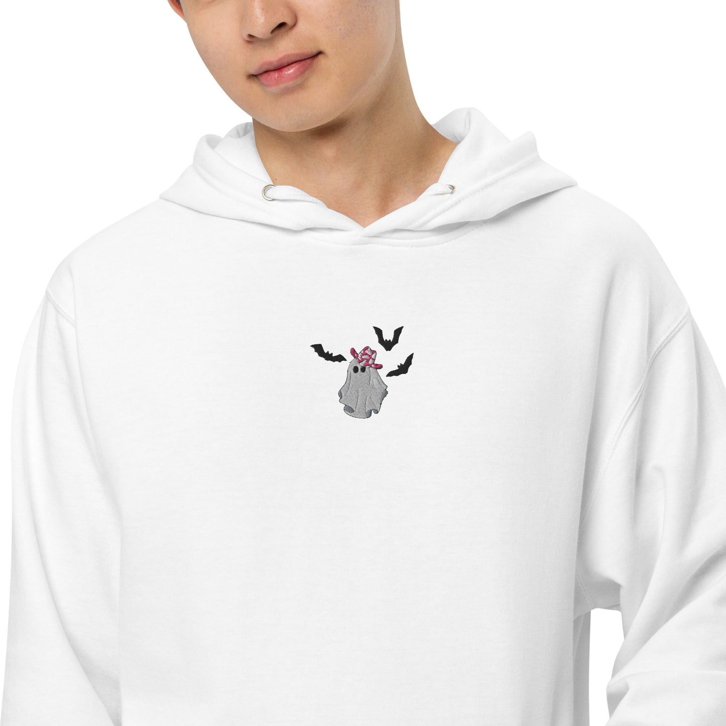 Pink Yee-Haw Ghost Hoodie