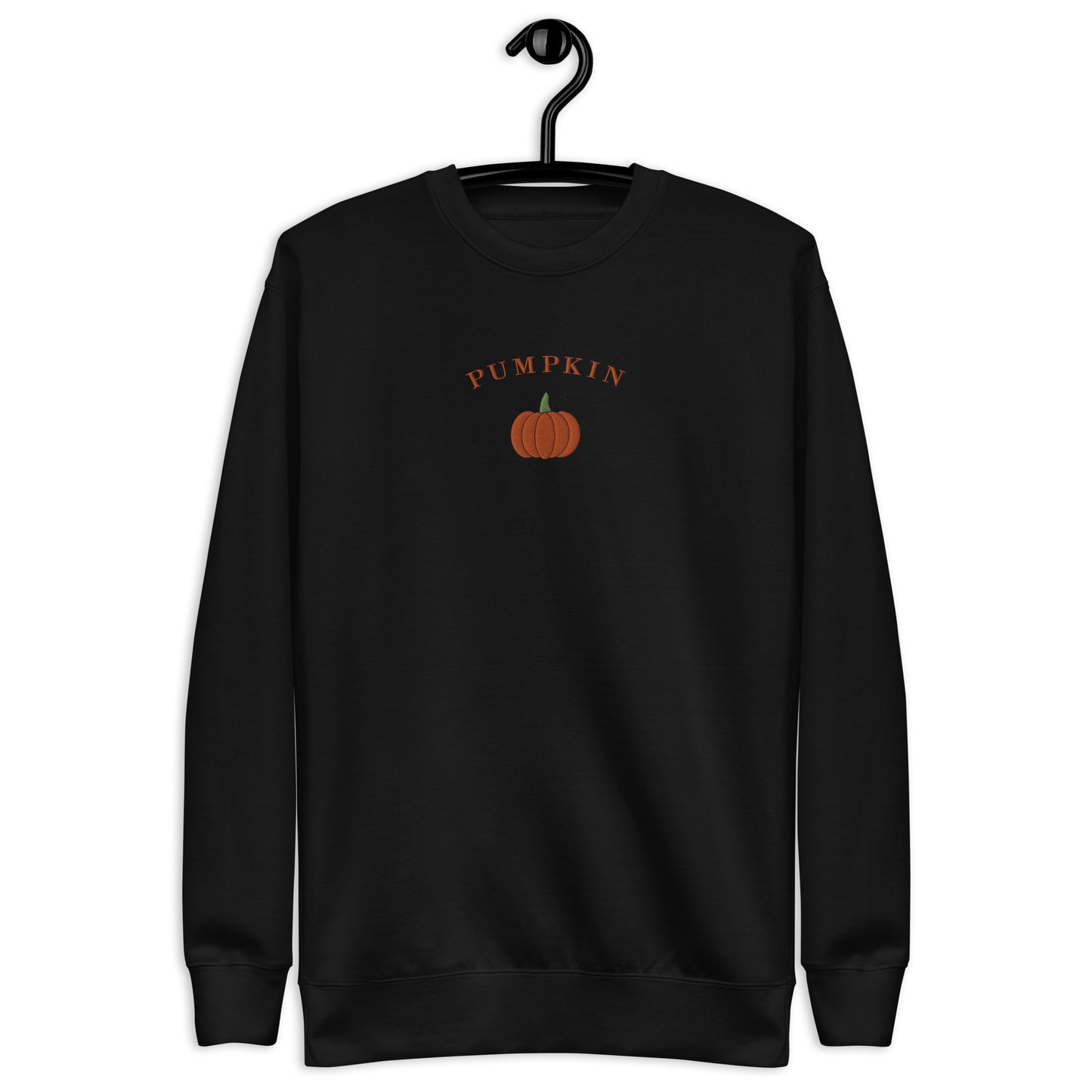Cozy Pumpkin Embroidered Sweatshirt