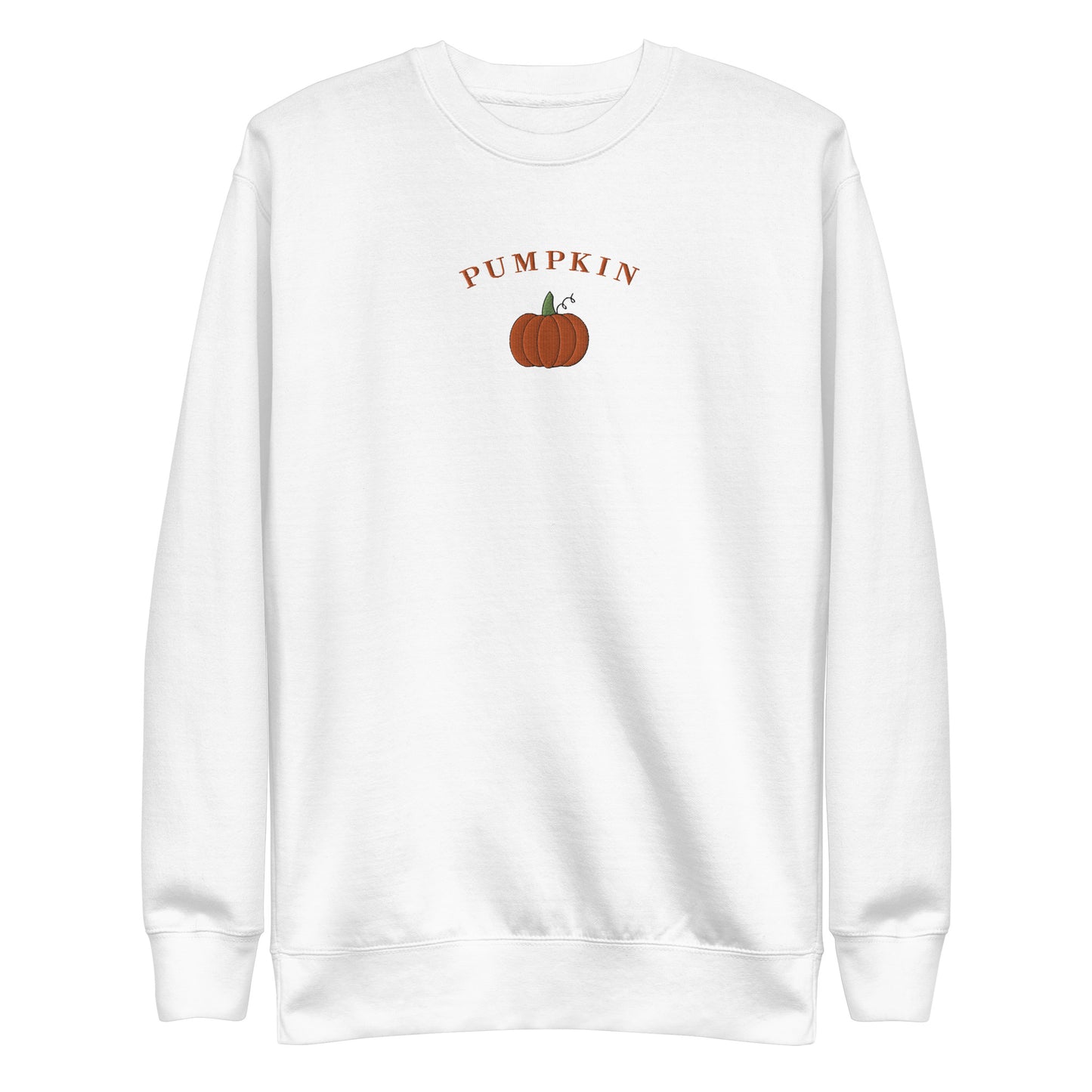 Cozy Pumpkin Embroidered Sweatshirt